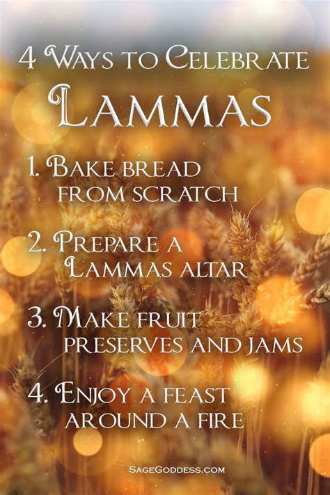 Lammas day pagan tradition